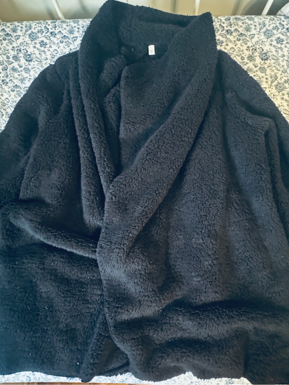 Bumble and bumble Black Plush Sherpa Jacket